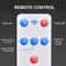 144 LED Solar Motion Sensor Wall Light With Remote Control For Outdoor Garden Security 5