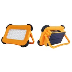 solar magnetic camping light with power bank & 4 brightness modes