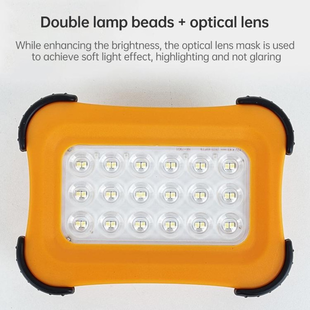 Solar Magnetic Camping Light With Power Bank 4 Brightness Modes 10