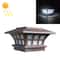 Solar LED Pillar Wall Light Waterproof Outdoor Garden Gate Lamp 1