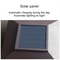 Solar LED Pillar Wall Light Waterproof Outdoor Garden Gate Lamp 4