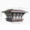 Solar LED Pillar Wall Light Waterproof Outdoor Garden Gate Lamp 5