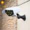 Solar Motion Sensor Security Light With Fake Camera And Infrared Detection 0