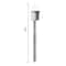 Solar Hanging Garden Lights Waterproof LED Outdoor Lantern Decor 3