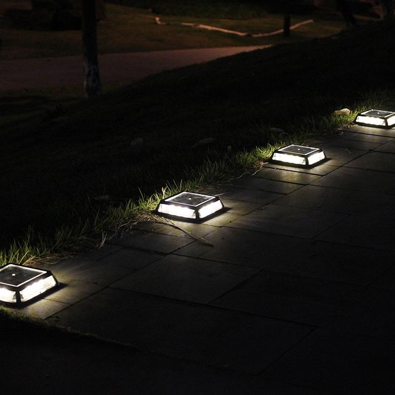 Solar Ground Lights IP65 Waterproof Embedded Outdoor Garden Pathway Lamp 3