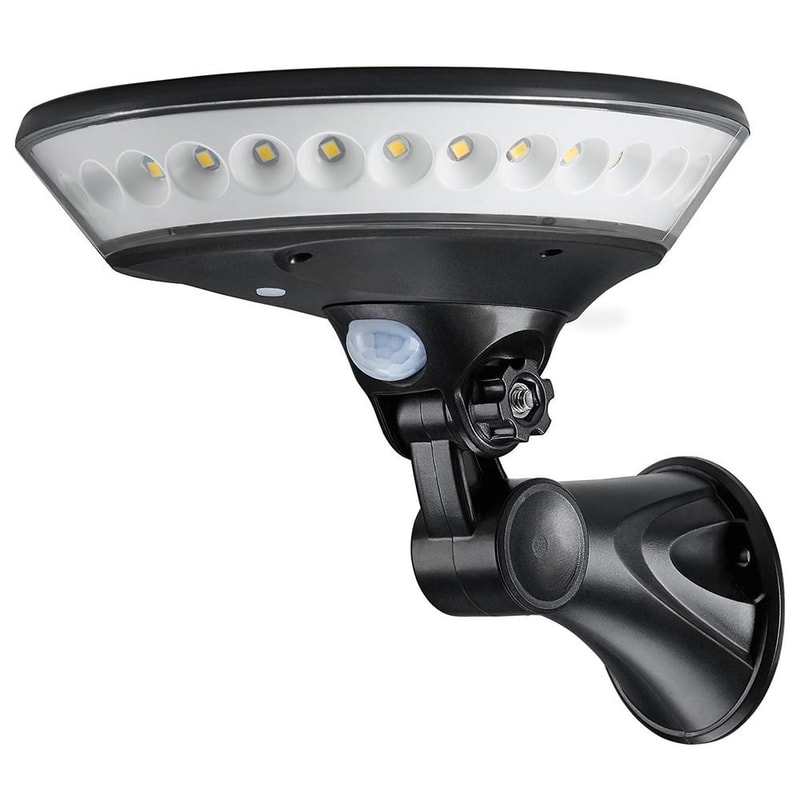 SolarGlow 360 IP65 Solar Porch Lights For Garden Fence Pathway And Outdoor Walls 1