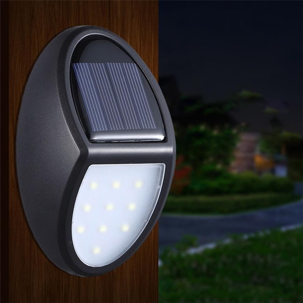 IP65 Waterproof Solar Wall Light For Garden Fence Patio And Courtyard 1