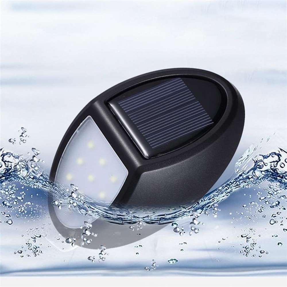 IP65 Waterproof Solar Wall Light For Garden Fence Patio And Courtyard 4