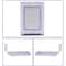 Motion Sensor Wall Light For Outdoor Security Garden Pathways 3