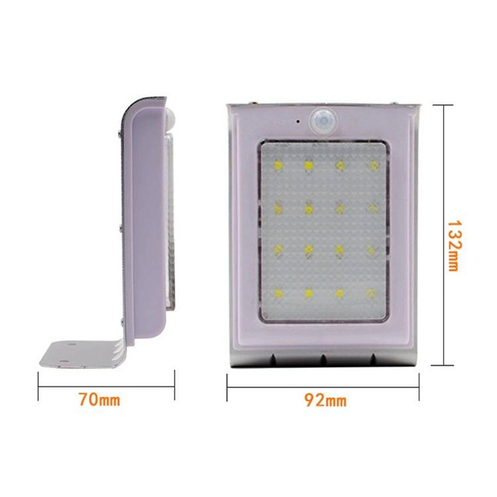 Motion Sensor Wall Light For Outdoor Security Garden Pathways 4
