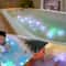 AquaGlow Floating Pool Lights Waterproof LED Light Show For Pools Hot Tubs Parties 4
