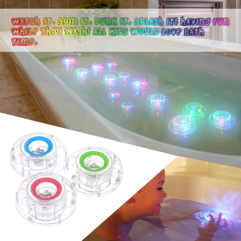 AquaGlow Floating Pool Lights Waterproof LED Light Show For Pools Hot Tubs Parties 5