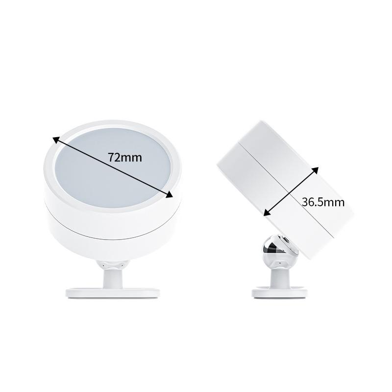 360 Magnetic LED Cabinet Spotlight Night Light With Remote Control USB Rechargeable Design 4