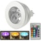 RGB LED Light Bulb With Remote Control 12V 3W Color Changing Spotlight 3