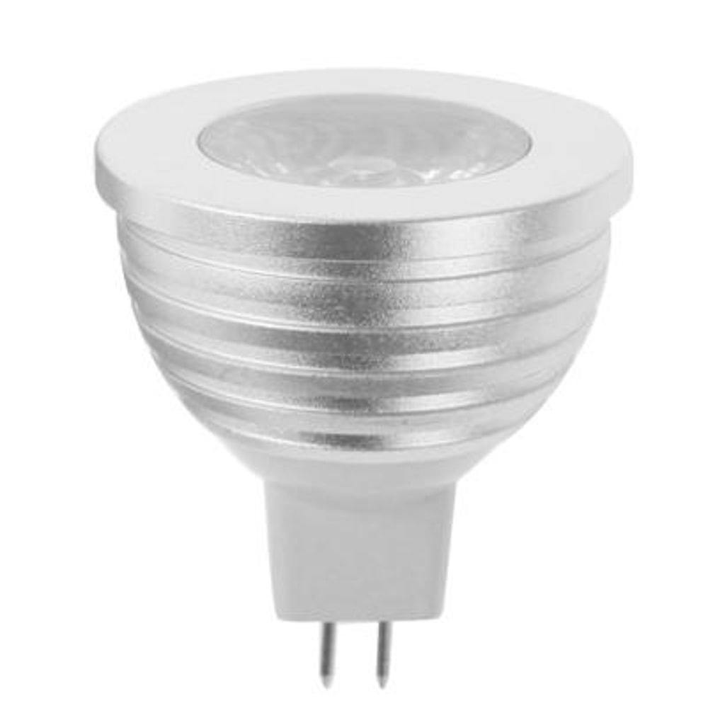 RGB LED Light Bulb With Remote Control 12V 3W Color Changing Spotlight 4