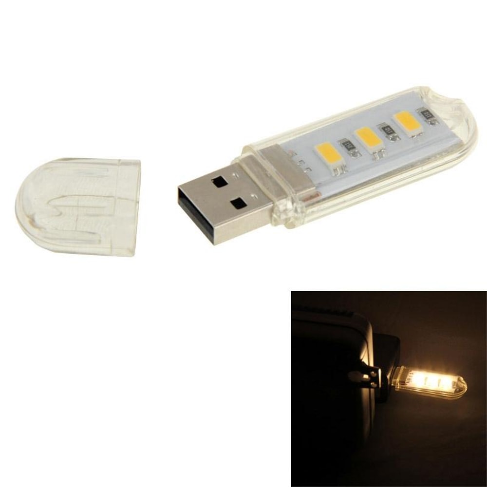Portable USB LED Light Mini Lamp for Laptop, Power Bank & Emergency Travel Lighting