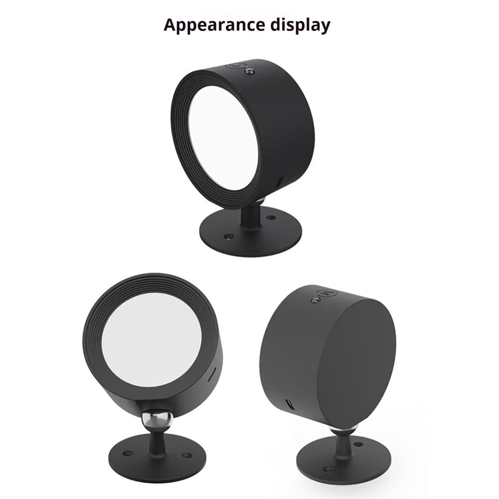 RGB Wall Light With Touch Control Adjustable Magnetic Lamp Head 2