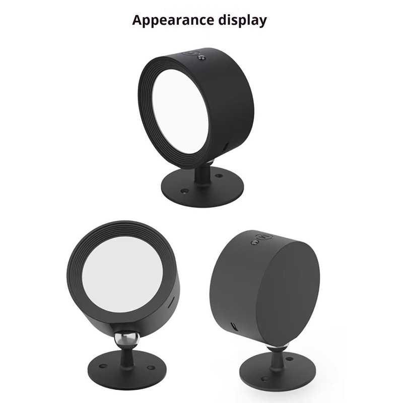RGB Wall Light With Touch Control Adjustable Magnetic Lamp Head 2