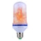 3 Mode LED Flame Light Bulb 6W Flickering Fire Effect Lamp For Home Party Decor 0