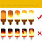 3 Mode LED Flame Light Bulb 6W Flickering Fire Effect Lamp For Home Party Decor 8