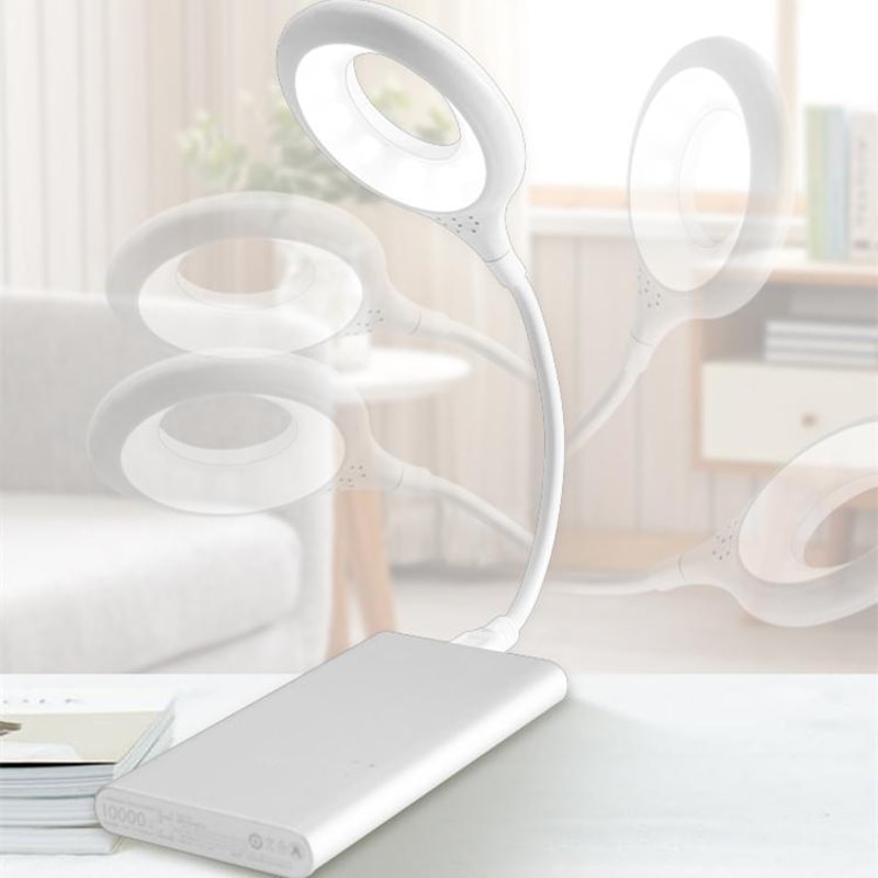 USB LED Reading Light With Flexible Gooseneck Eye Protection Desk Lamp 3