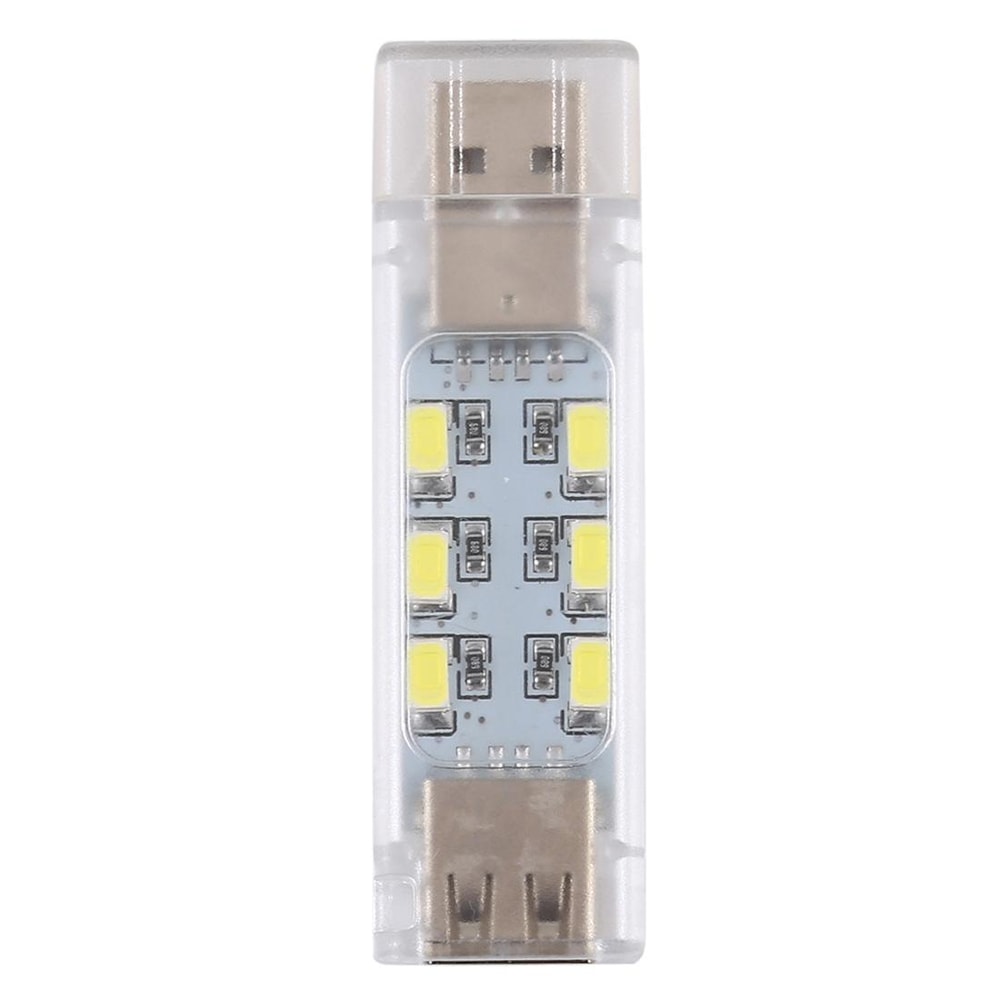 Stackable USB LED Light With 12 LEDs For Laptops Power Banks Desk Lighting 5