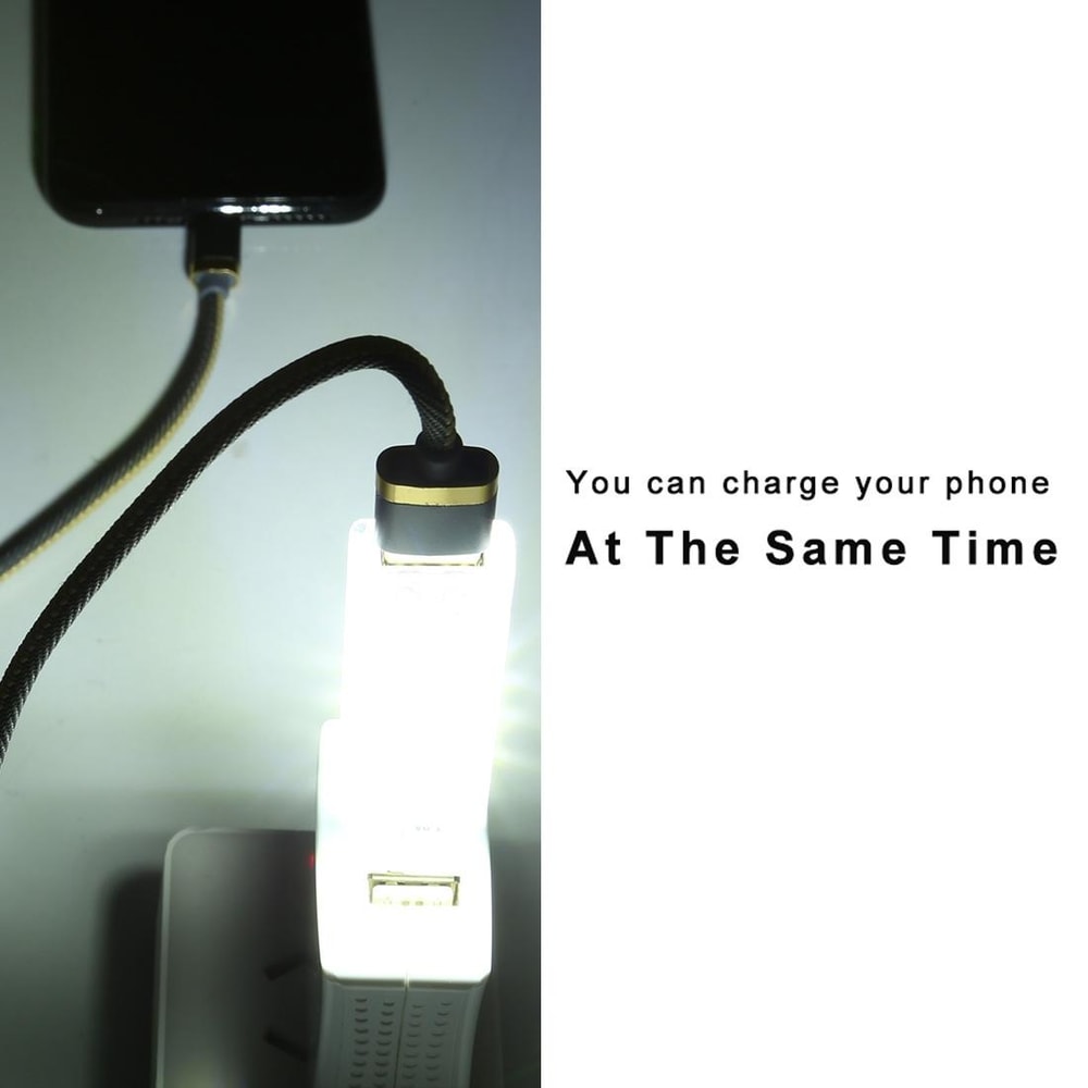 Stackable USB LED Light With 12 LEDs For Laptops Power Banks Desk Lighting 8