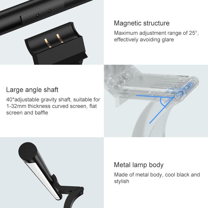Monitor Light Bar With Wireless Remote Eye Care LED Desk Lighting 5