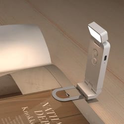 portable usb bookmark reading lamp clip on led book light with eye protection & adjustable brightness