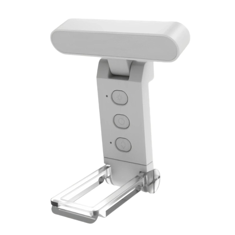 Rechargeable LED Reading Light Clip Bookmark Lamp With Adjustable Brightness Eye Care Modes 2