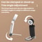 Book Light USB Rechargeable Clip On Reading Light With Timer Adjustable Brightness 6