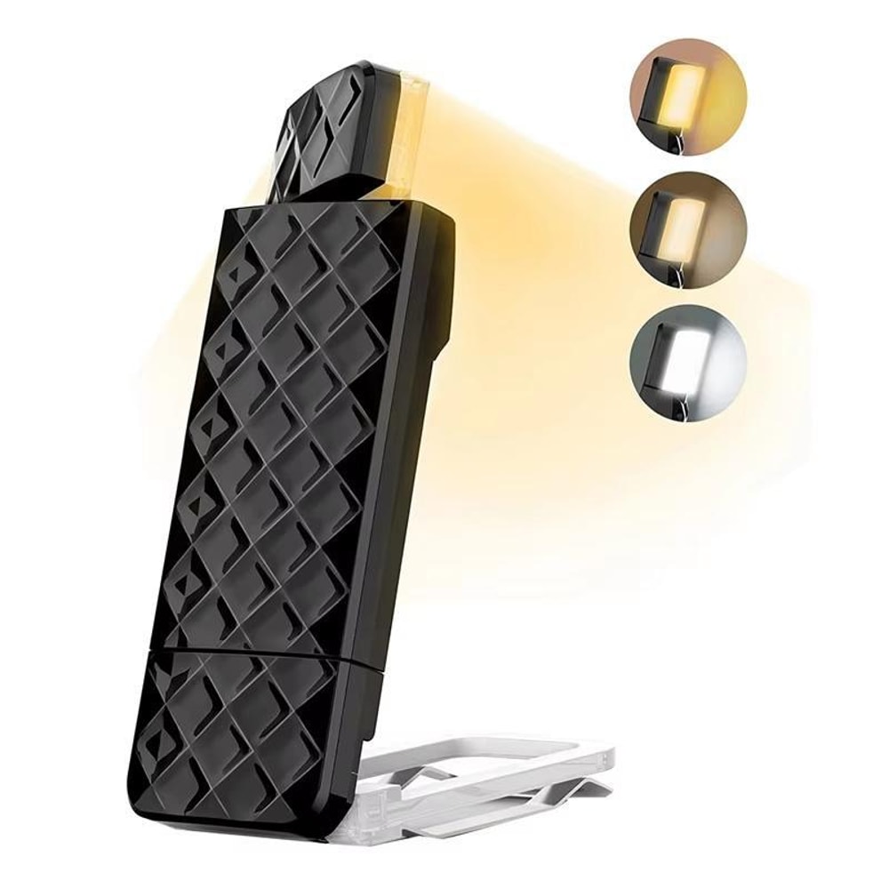 Rechargeable LED Book Light Clip On Reading Lamp With Eye Protection And Adjustable Brightness 0