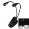 FlexGlow Dual Arm LED Book Light Clip On Reading Lamp For Books Laptops Travel 5