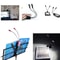 FlexGlow Dual Arm LED Book Light Clip On Reading Lamp For Books Laptops Travel 7