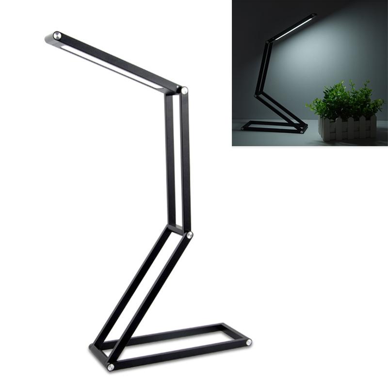 FoldLite USB Rechargeable LED Desk Lamp With Eye Protection And Stepless Dimming 8
