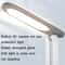 Portable LED Desk Lamp With USB Rechargeable Foldable Design Eye Protection Light 5