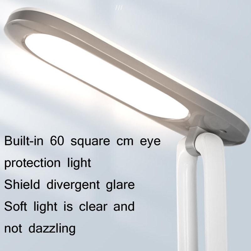 Portable LED Desk Lamp With USB Rechargeable Foldable Design Eye Protection Light 5