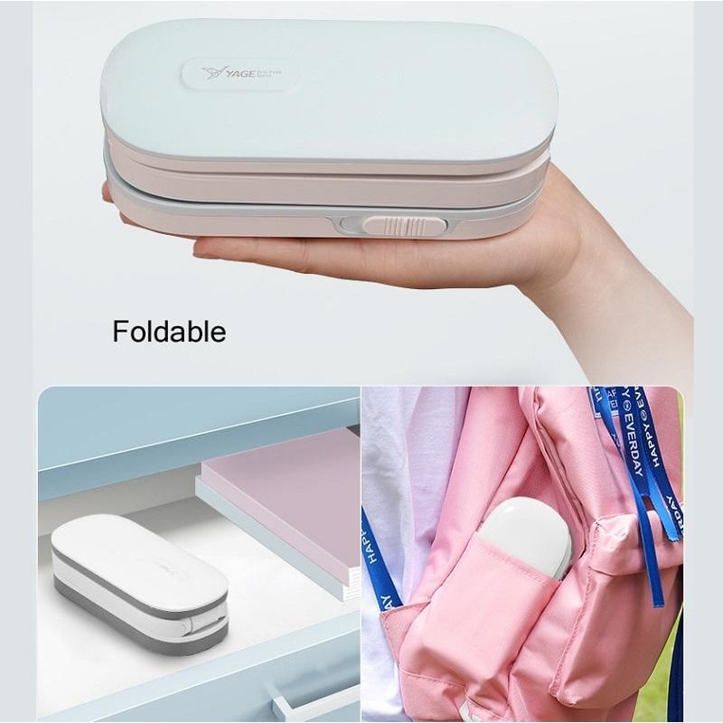 Portable LED Desk Lamp With USB Rechargeable Foldable Design Eye Protection Light 8
