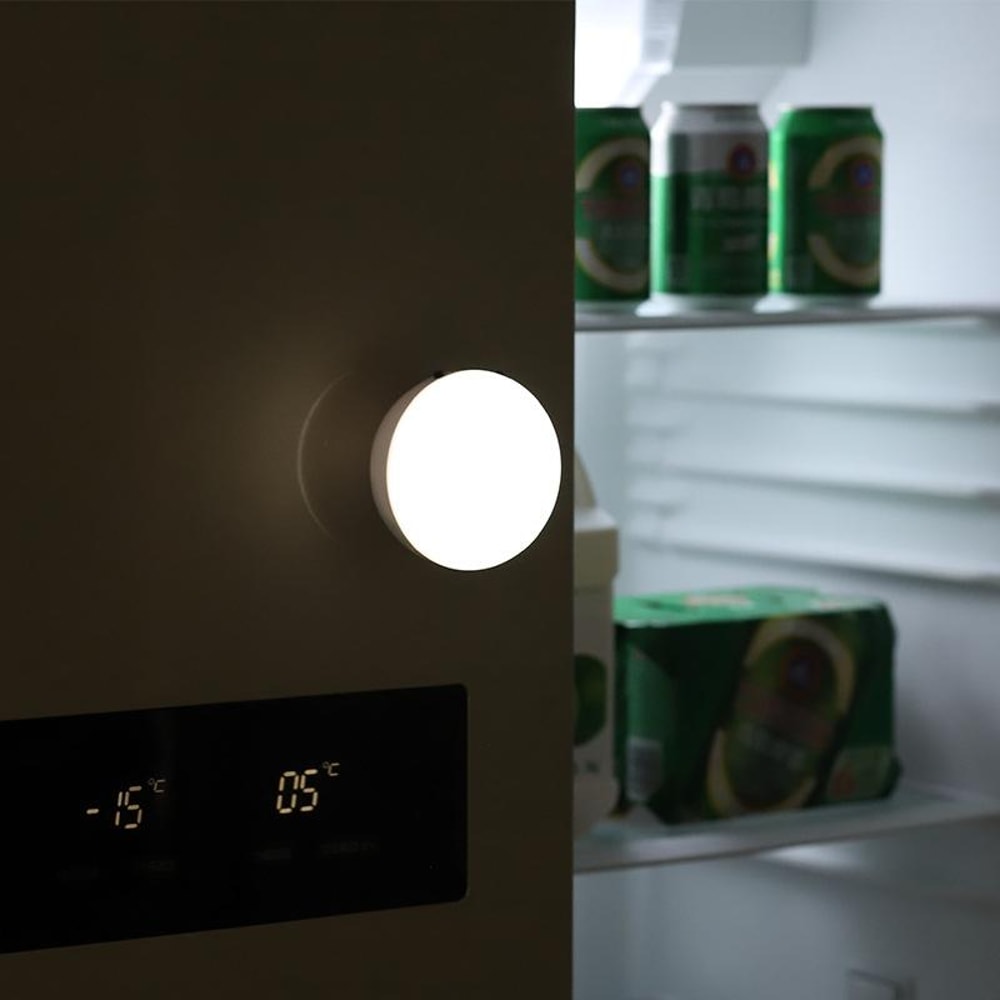 Smart Motion Sensor LED Night Light With Magnetic Wall Mount USB Rechargeable Battery 7