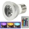 SmartGlow RGB LED Light Bulb With Remote Control 16 Color E27 Mood Lighting Lamp 0
