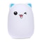 Color Changing Cat Night Light USB Rechargeable Silicone LED Lamp For Kids Bedroom Decor 4