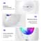 AuroraGlow Galaxy Projector Night Light With Bluetooth Speaker Remote Control 6