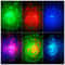 AuroraGlow Galaxy Projector Night Light With Bluetooth Speaker Remote Control 8