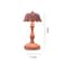 Retro USB Rechargeable Bedside Lamp With LED Eye Protection Light 5