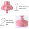 Retro USB Rechargeable Bedside Lamp With LED Eye Protection Light 7