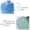 Retro USB Rechargeable Bedside Lamp With LED Eye Protection Light 9
