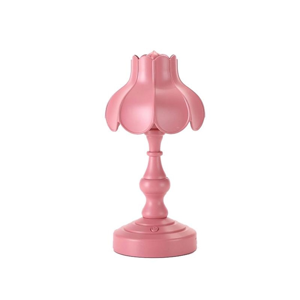 Retro USB Rechargeable Bedside Lamp With LED Eye Protection Light 4