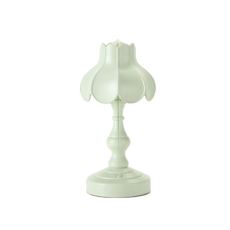 Retro USB Rechargeable Bedside Lamp With LED Eye Protection Light 6