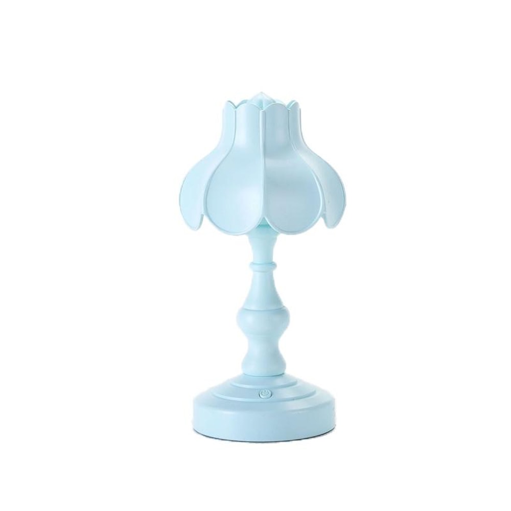 Retro USB Rechargeable Bedside Lamp With LED Eye Protection Light 11