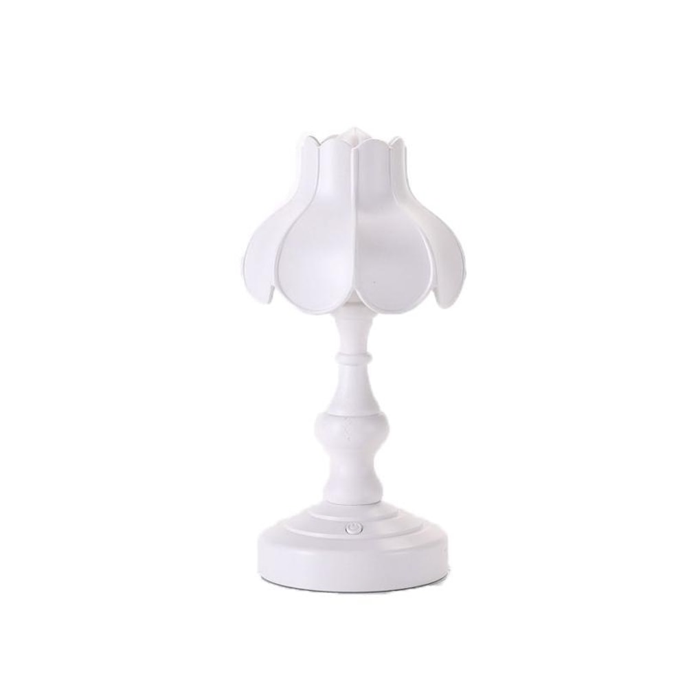 Retro USB Rechargeable Bedside Lamp With LED Eye Protection Light 10